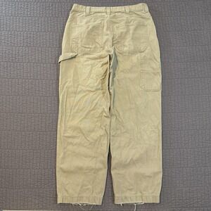 Y2K Cherokee Carpenter Pants Men's 36x32 (33x30) Tan Rugged Utility Workwear